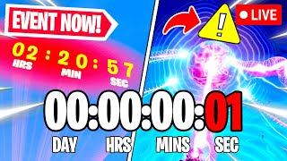 FORTNITE EVENT COUNTDOWN LIVE🔴 247 amp Ingame Event Right Now [upl. by Tiana]