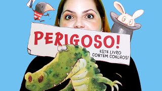 quotPerigoso Este Livro Contém Coelhosquot de Tim Warnes [upl. by Raffo855]