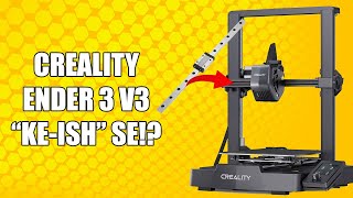 Ender 3 V3 SE Xaxis Linear Rail Upgrade [upl. by Erdreid140]