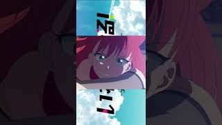 anne kurusu vs konomi kasahara speed climbing fyp anime shorts climbing speed [upl. by Waldman]