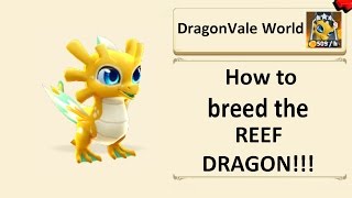 Breeding the Reef dragon in DragonVale World [upl. by Noyar]