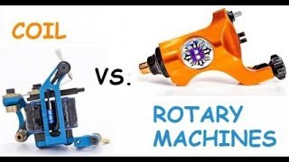 Mesin Tattoo KOIL VS ROTARY [upl. by Baird]