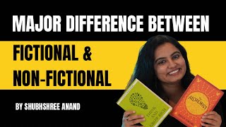 Difference Between Fictional amp NonFictional  writewithshubhshree  Hindi [upl. by Odie]