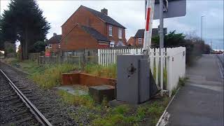 Boroughbridge Road Level Crossing Northallerton [upl. by Elwyn]