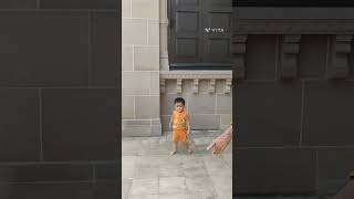 cutebaby ayre chute ay pujor gondho ase cheviralshorts durgapuja [upl. by Foskett]