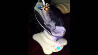 Mamaroo moving baby chair [upl. by Bittner]