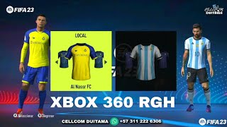 FIFA 23 XBOX 360 RGH 50  Fichajes verano 2023  Ronaldo en Al Nassr [upl. by Oiromed]