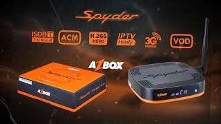 Configurar e atualizar Azbox Spyder [upl. by Irehj346]