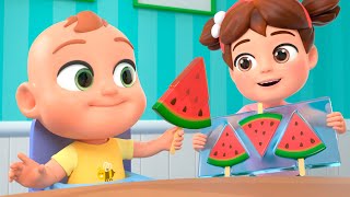 Watermelon Ice Cream Song  Baby songs  Nursery Rhymes amp Kids Songs [upl. by Josephson]