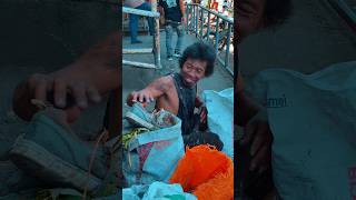 Homeless happy to see shoes in garbage respect sad subscribe [upl. by Kiran]