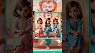 sisters N U M vrialshorts shortvideo iram creation [upl. by Aniroc]