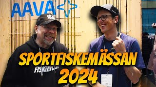 Fiskelycka på Sportfiskemässan 2024  Fiskelycka [upl. by Ellita251]