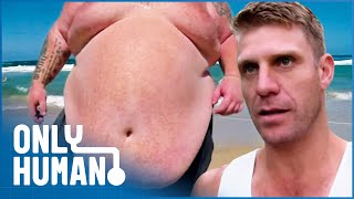 How Much Weight Can a Food Addict Lose in 300 Days  Obese Australia S1 EP1  Only Human [upl. by Llertak]