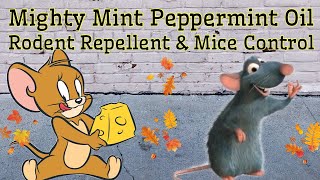 Mighty Mint Peppermint Oil Rodent Repellent Saturday Savings [upl. by Salzhauer]