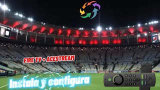 Instala y configura Acestream Fire Tv Stick  solucion app no instalada ace stream  🚀164298🚀 [upl. by Prinz]