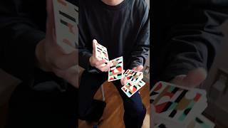 ジャンプするカードシャッフル🃏 カーディストリー cardtrick cardistry short [upl. by Meihar]