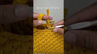 Emendatroca de fiodica para iniciante no crochê crochet [upl. by Woodford]