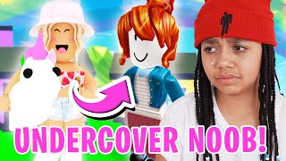 I Went UNDERCOVER AS A POOR NOOB In Adopt Me Roblox [upl. by Rafaelita]