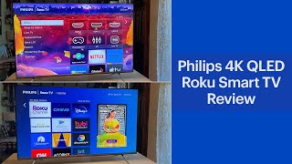 Philips 4K QLED Roku Smart TV 2023 Review [upl. by Neidhardt]