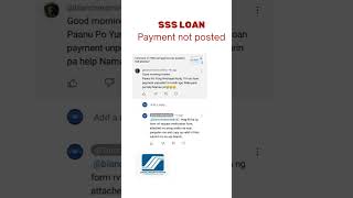 SSS loan payment not posted sssloan salaryloan [upl. by Noicpecnoc744]