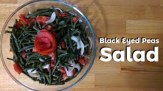 Taze Börülce Salatası  Black Eyed Peas Salad  I LOVE COOKING [upl. by Abdul]