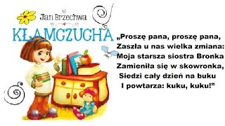 Kłamczucha 🎧 Jan Brzechwa 🎧 wiersze czytane dla dzieci 🎧 audiobook 🎧 bajki do słuchania [upl. by Nohsal]