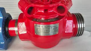 api6a plug valve for well testing fracturing [upl. by Swanhilda]