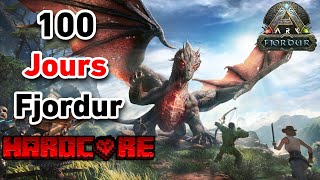 Jai survécu 100 Jours en Hardcore sur FJORDUR ARK moddé [upl. by Maren]