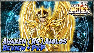 Saint Seiya Awakening  SAGITARIUS AIOLOS RC AWAKEN 🔥 Review amp Test di PVP [upl. by Phylis524]