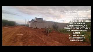 SE VENDE TERRENO RANCHO SAN ANTONIO 416M2  PRADERA DORADA [upl. by Ardnued]