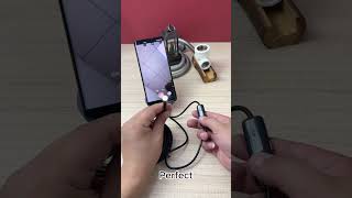 Amazing 5mm Endoscope Camera for Android  Waterproof Inspection 📸LINK IN BIO camera diytools [upl. by Akinwahs]