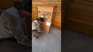 Air handler unit unboxing time 📦 hvacinla hvacservice hvacinstallation hvaccompany [upl. by Camila]