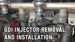 GDI Injector Removal and Installation [upl. by Mussman410]