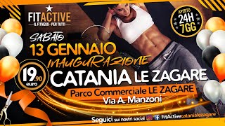 💥 INAUGURAZIONE FITACTIVE CATANIA LE ZAGARE💥 [upl. by Xuagram]