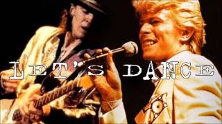 David Bowie  Let´s Dance Isolated Guitar Solo Stevie Ray Vaughan [upl. by Katz]