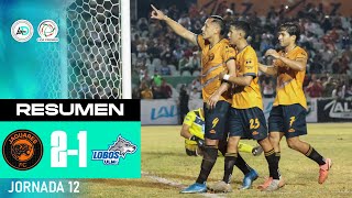 Resumen  Jaguares de Chiapas 21 Lobos ULMX  Liga Premier FMF  Jornada 12  AD [upl. by Blythe566]