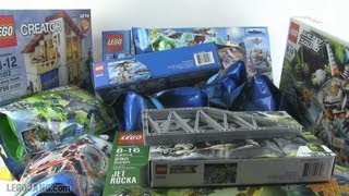 LEGO XMas in May part 1 Hero Factory Chima Coast Guard Galaxy Squad [upl. by Megan]