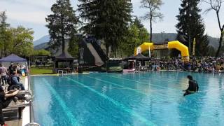 Corona Sprungtag im Waldbad Gisingen [upl. by Aliemaj]