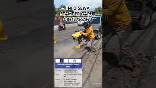 STAMPER PEMADAT TANAH automobile garut shortvideo cvmjr stamper sewaalatproyek [upl. by Macfadyn]