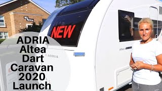 NEW Adria Altea Dart Caravan 2020 [upl. by Aibar720]