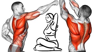 Back Exercises At Home stretching and relaxation [upl. by Gallard]