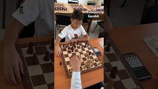 Будапештский гамбит в индийской защите chessgame budapest gambit budapestgambit fide ajedrez [upl. by Iemaj984]