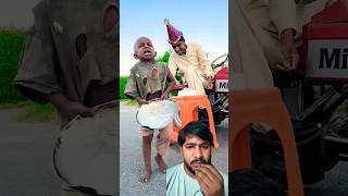 mini tractor wale ne bacche ko mara 🥺shorts funny shorts [upl. by Eked]