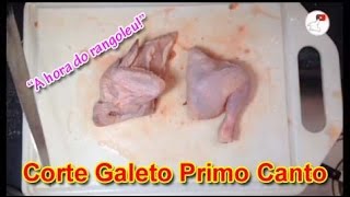 Aprenda o corte do galeto ao primo canto [upl. by Idnahr]