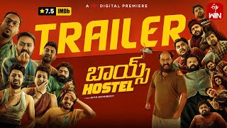 Boys Hostel Trailer Telugu Premieres Nov 10  ETVWin  Nithin Krishnamurthy BAjaneesh Loknadhan [upl. by Htevi]