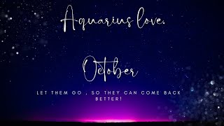 Aquarius❤️ Let them go AQUA so they can come back better [upl. by Kcirted223]