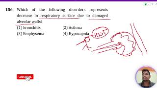 Which of the following disorders represents decrease in respiratory surface due to damaged alveolar [upl. by Oam]