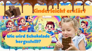 Wie Wird Schokolade Hergestellt Kinderleicht Erklärt erklärung kinder schokolade chocolate [upl. by Yancey]