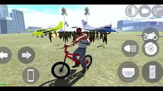 Franklin Found Giants Bicycle JUMBI Mode In INDIAN BIKE DRIVING 3D [upl. by Irod]