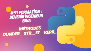 Comment représenter des objets en Python [upl. by Algy]